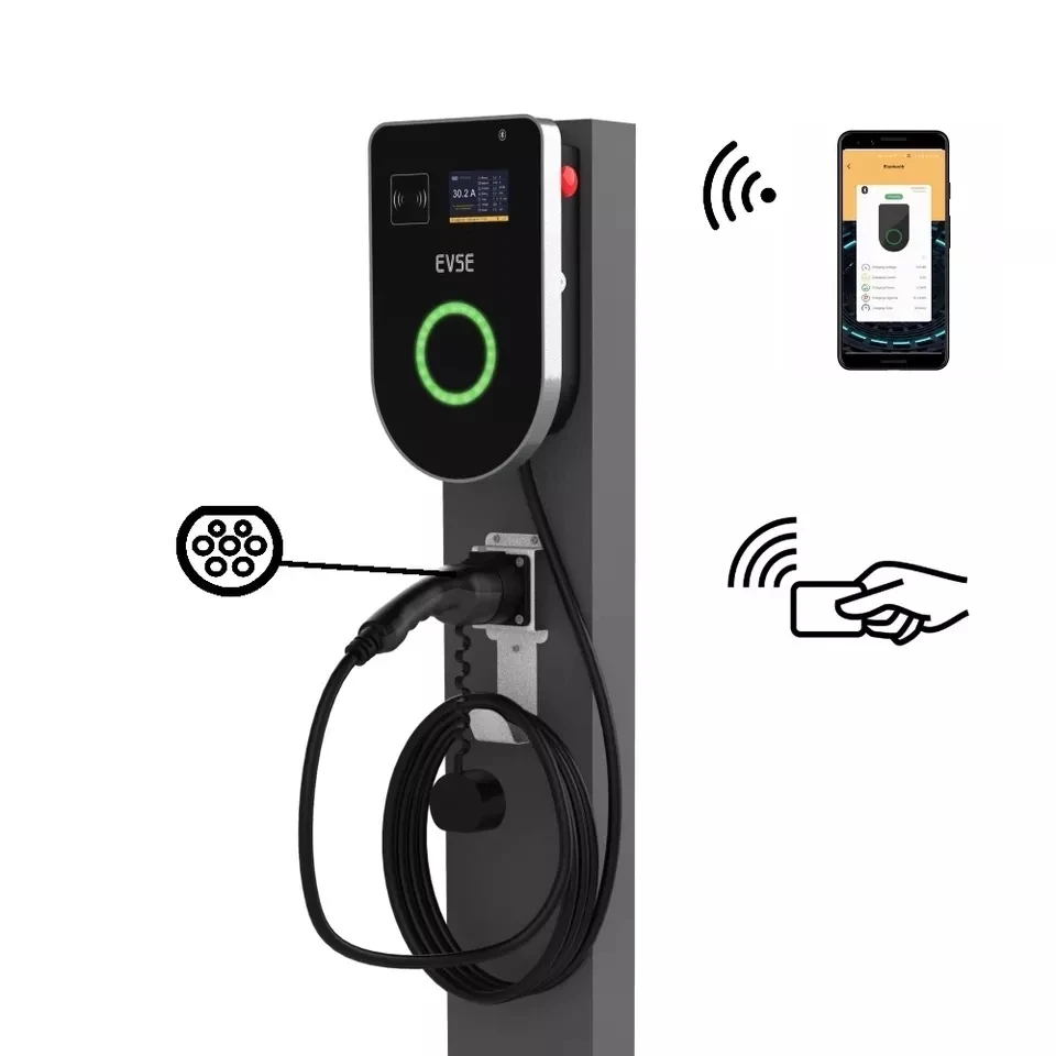 22Kw Wallbox Type 2 Ocpp Rfid - EV Şarj Cihazı OCPP Tip 2