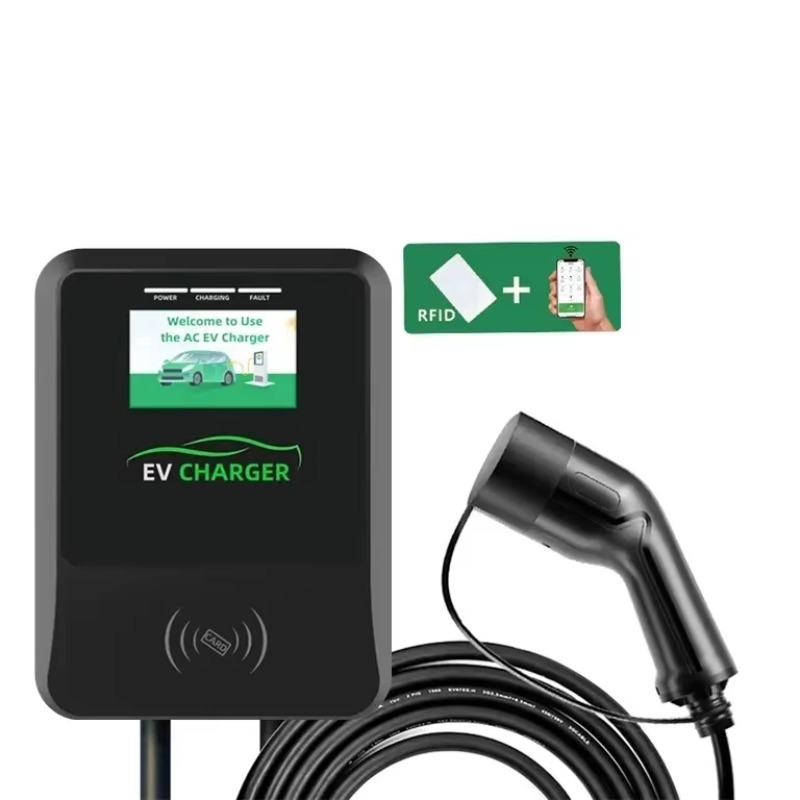 22Kw Wallbox Type 2 Ocpp Rfid - Wallbox 22kW Elektrikli Araç Şarj İstasyonu,