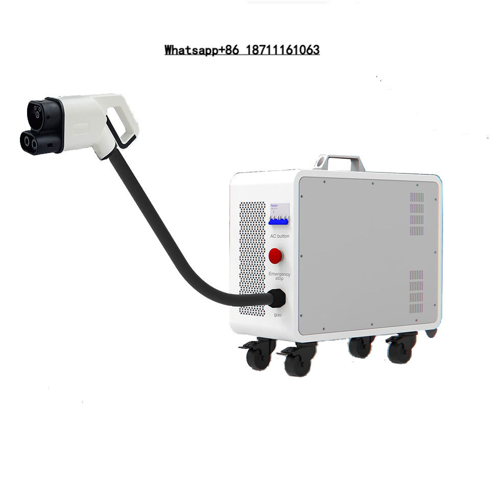 Portable Dc Fast Charger 20Kw Ccs2 - Mobil EV Şarj Cihazı Tekli Taşınabilir