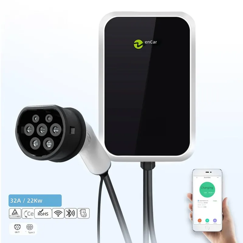 22Kw Wallbox Type 2 Ocpp Rfid - 22kW EV Şarj Cihazı Tip 2