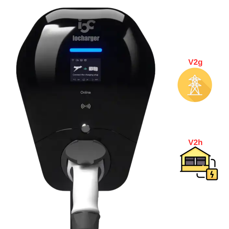 OCPP 2.0.1 ISO15118 Tak ve Şar - V2H Bidirectional Ev Charger 7Kw incelemesi ve fiyatı