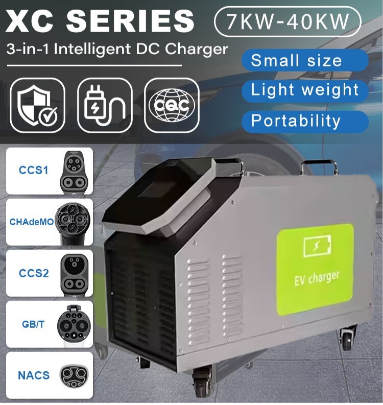 Evde Kullanım İçin Mobil DC EV - Portable Dc Fast Charger 20Kw Ccs2 incelemesi ve fiyatı