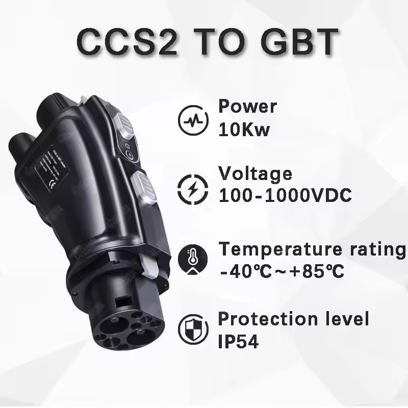 DC CCS2 - GB/T Adaptör Kombosu - Gb/T To Ccs2 200A Fast Charging Adapter incelemesi ve fiyatı