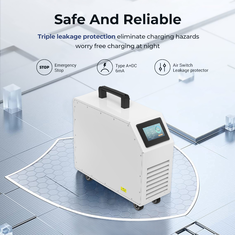 20kw Hareketli Şarj İstasyonu  - Portable Dc Fast Charger 20Kw Ccs2 incelemesi ve fiyatı