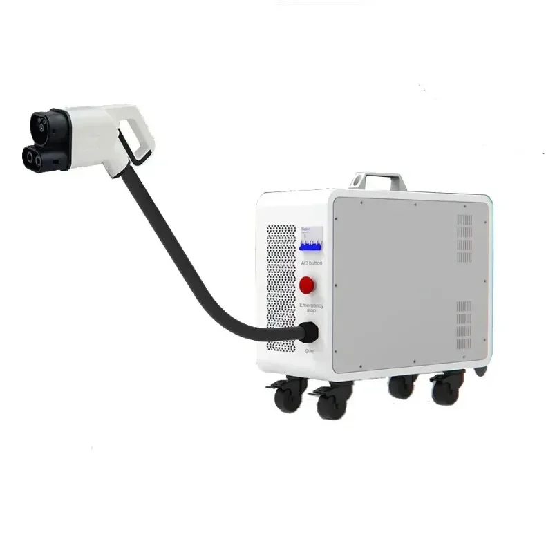 Mobil EV Şarj Cihazı Tekli Taş - Portable Dc Fast Charger 20Kw Ccs2 incelemesi ve fiyatı