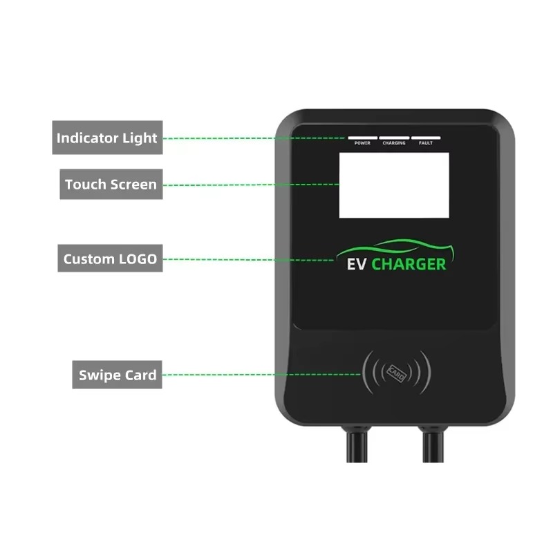 Wallbox 22kW Elektrikli Araç Ş - 22Kw Wallbox Type 2 Ocpp Rfid incelemesi ve fiyatı
