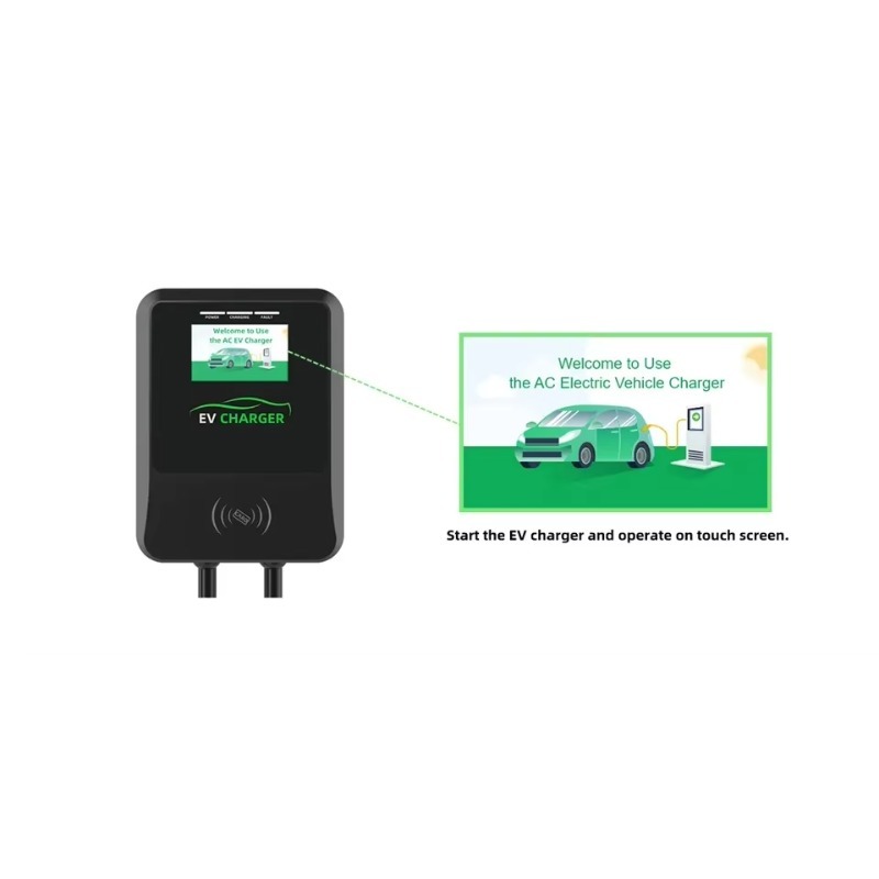 Wallbox 22kW Elektrikli Araç Ş - 22Kw Wallbox Type 2 Ocpp Rfid incelemesi ve fiyatı