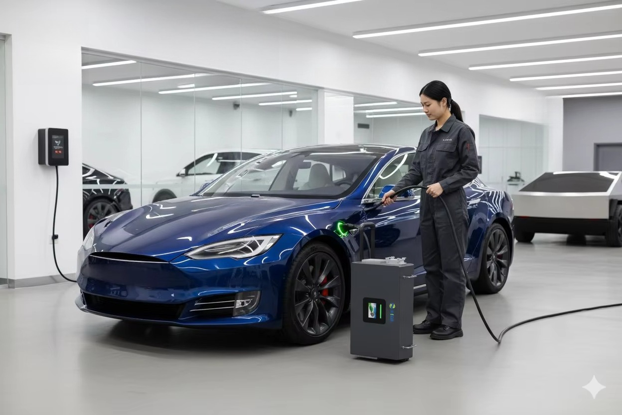 Mobil DC Şarj Cihazı Taşınabil - Portable Dc Fast Charger 20Kw Ccs2 incelemesi ve fiyatı