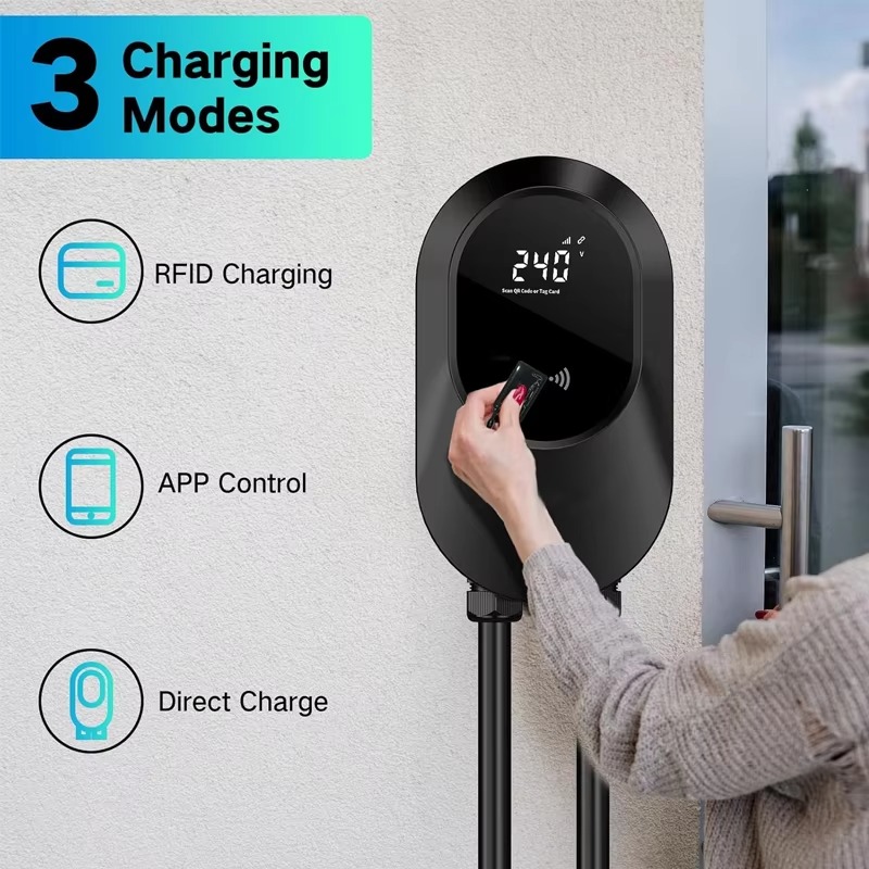 32A Ev Tipi Duvara Monte Şarj  - 22Kw Wallbox Type 2 Ocpp Rfid incelemesi ve fiyatı