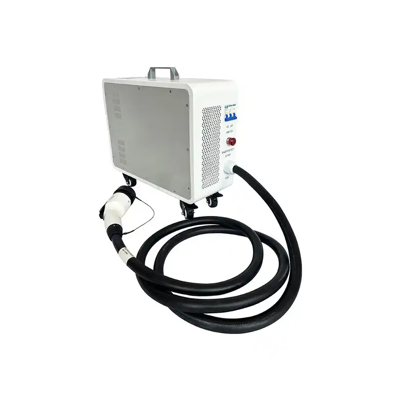 Mobil EV Şarj Cihazı Tekli Taş - Portable Dc Fast Charger 20Kw Ccs2 incelemesi ve fiyatı