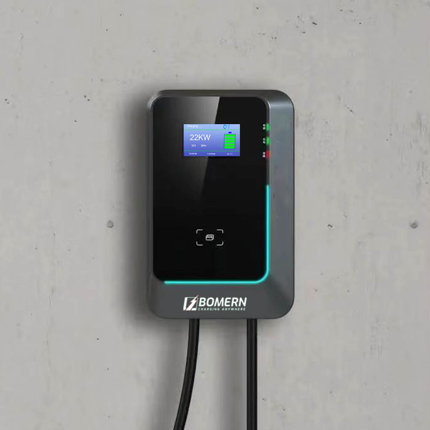 2025 Sıcak Fırsat 7kw/11kw/22k - 22Kw Wallbox Type 2 Ocpp Rfid incelemesi ve fiyatı